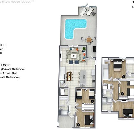 5 Bedrooms - 4 Bathrooms - Storey Lake 3101 Pp Orlando Exterior foto